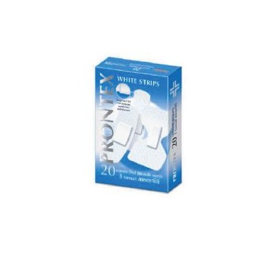 CER PRONTEX WHITE STRIPS 20PZ