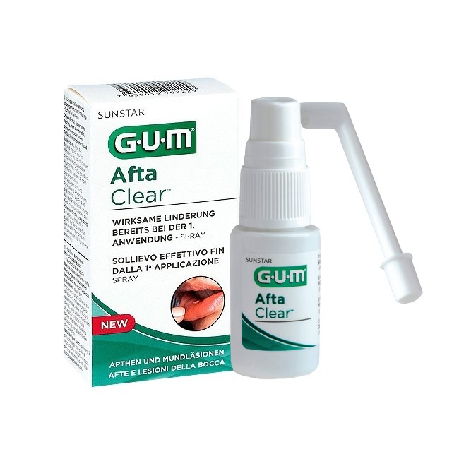 GUM AFTACLEAR SPRAY 15ML