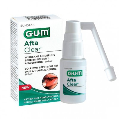 GUM AFTACLEAR SPRAY 15ML