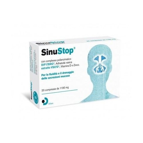 SINUSTOP 20CPR 1190 MG