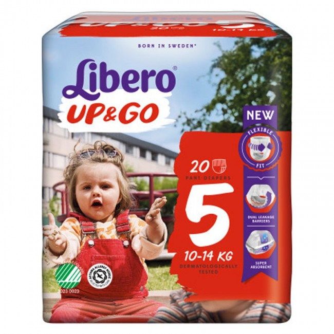 LIBERO UP&GO PANN 5 10-14 20PZ