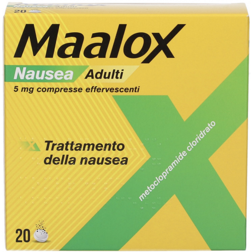 MAALOX NAUSEA*20CPR EFF 5MG