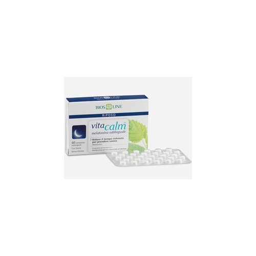 VITACALM MELATONINA SUBL1MG 60