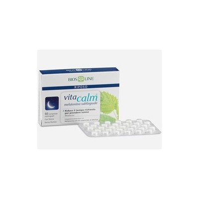 VITACALM MELATONINA SUBL1MG 60