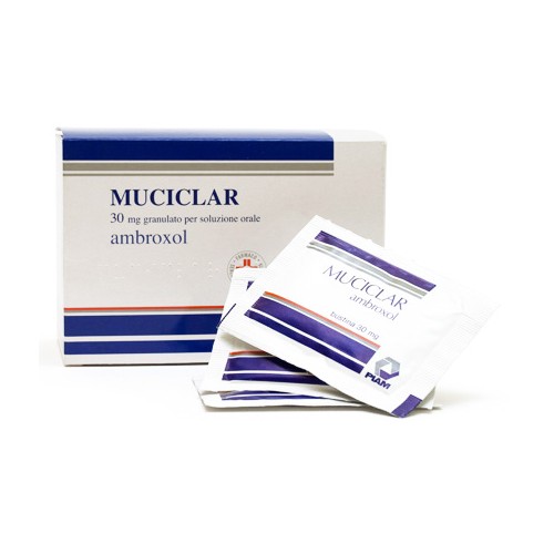 MUCICLAR%OS GRAT 30BUST 30MG