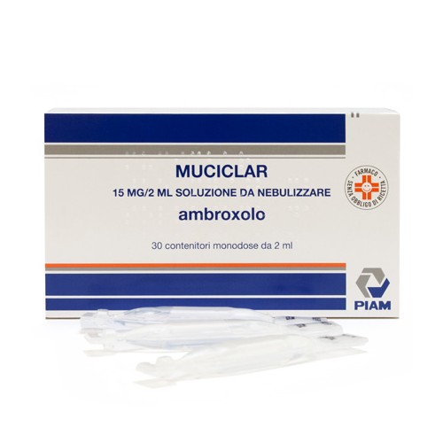 MUCICLAR%NEBUL 30FL MONOD 15MG