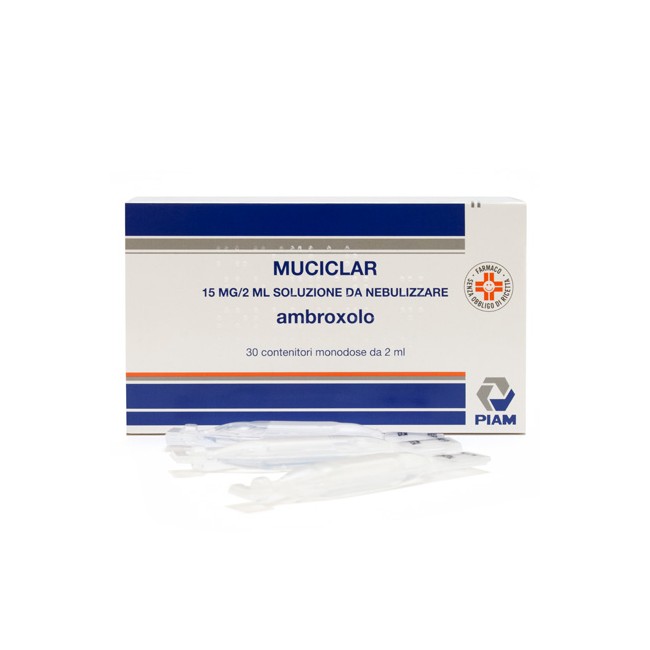 MUCICLAR%NEBUL 30FL MONOD 15MG