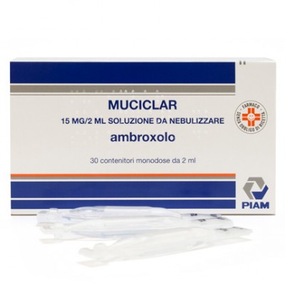 MUCICLAR%NEBUL 30FL MONOD 15MG