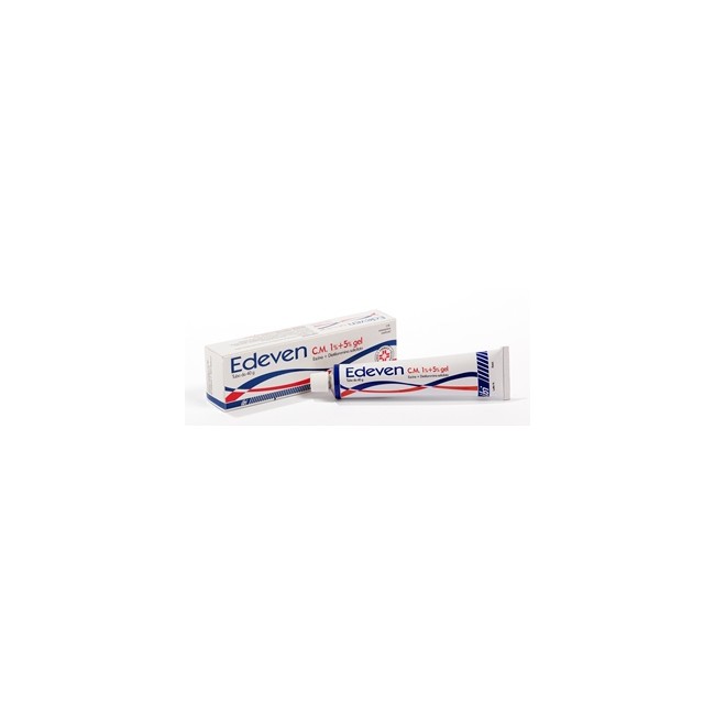 EDEVEN C.M.%GEL TUBO 40G 1%+5%