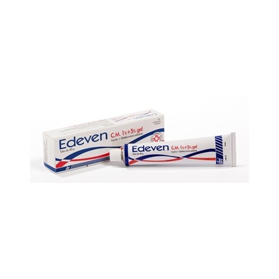 EDEVEN C.M.%GEL TUBO 40G 1%+5%