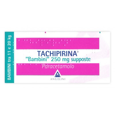 TACHIPIRINA%BB 10SUPP 250MG