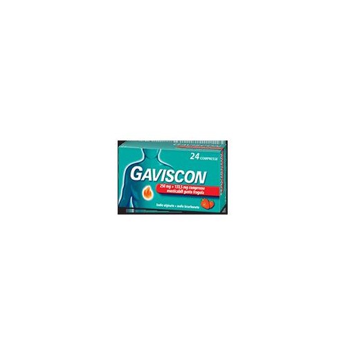 GAVISCON%24CPR MAST250+133,5MG