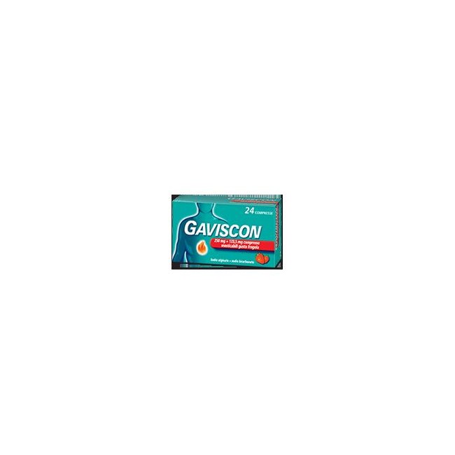 GAVISCON%24CPR MAST250+133,5MG