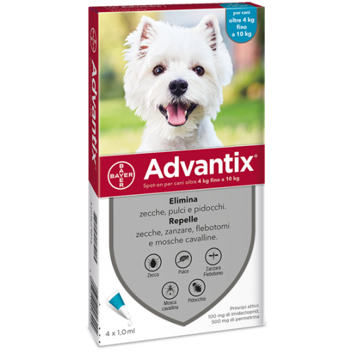 ADVANTIX SPOT ON%4PIP 1ML 4-10