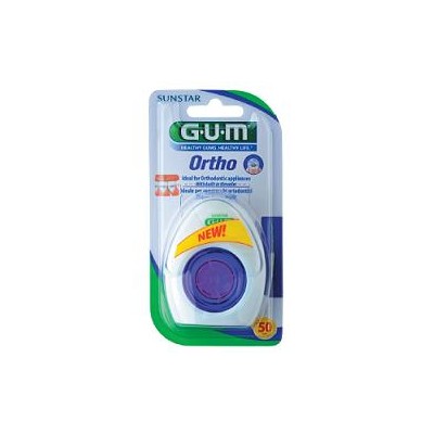 GUM ORTHO FLOSS FILO SPUGNOSO