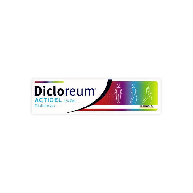 DICLOREUM ACTIGEL%GEL 100G 1%