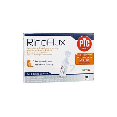 RINOFLUX SOL FISIOL 20F 2ML