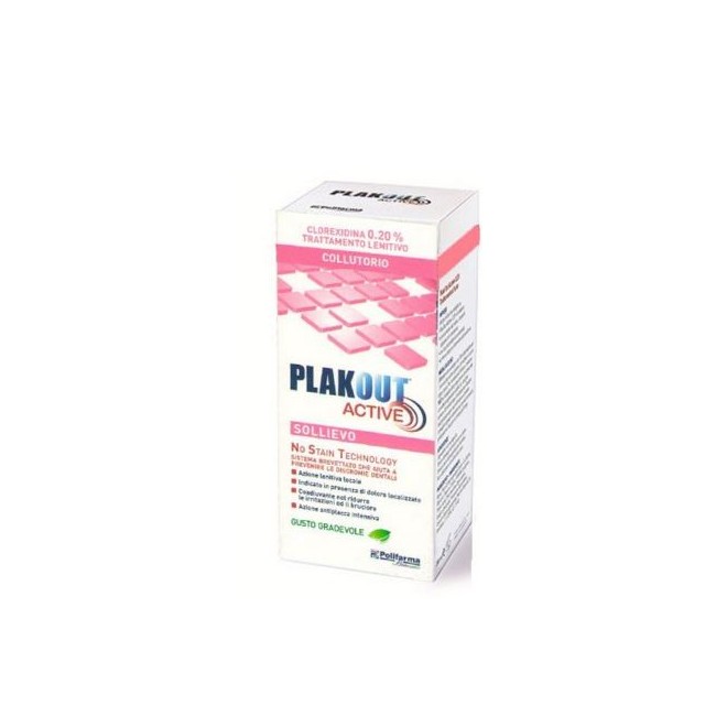 PLAK OUT ACTIVE SOLLIEVO 200ML