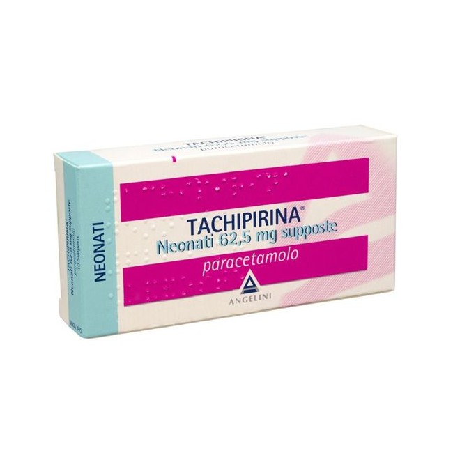 TACHIPIRINA%NEO 10SUPP 62,5MG