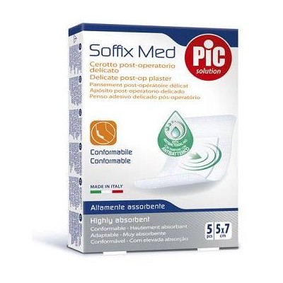 SOFFIX MED 5X7 STER A/BATT 5PZ