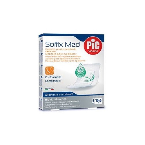 SOFFIX MED 10X6 STER A/BATT 5P