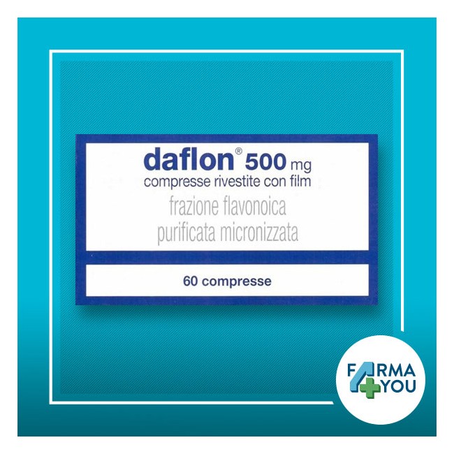 DAFLON%60CPR RIV 500MG