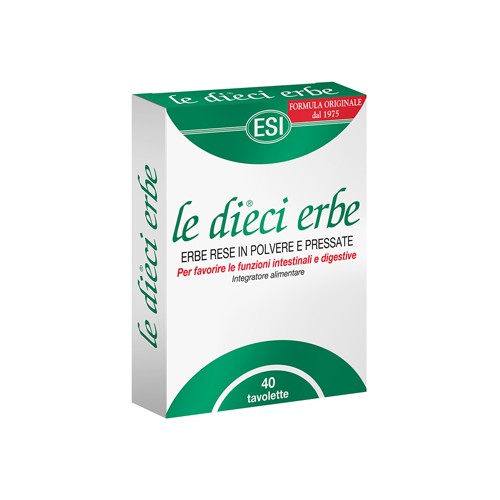 LE DIECI ERBE 40TAV BLIST