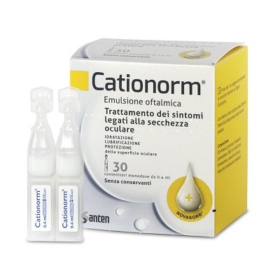 CATIONORM GOCCE 0,4ML 30F MONO