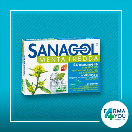 SANAGOL MENTA FREDDA 24CARAMEL