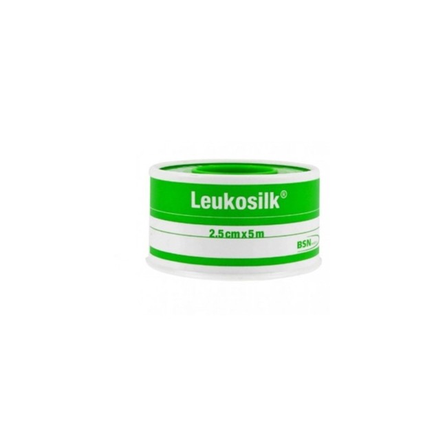 CER LEUKOSILK MUTUA 500X2,5CM