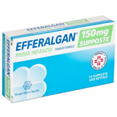 EFFERALGAN%10SUPP 150MG