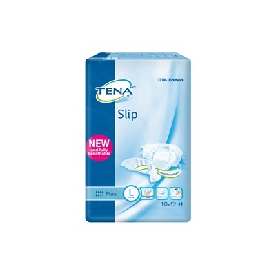 TENA SLIP PLUS PANN L 10PZ