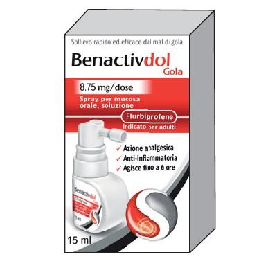 BENACTIVDOL GOLA%SPRAY15ML8,75