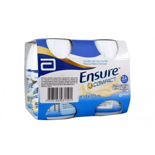 ENSURE COMPACT VANIGLIA4X125ML