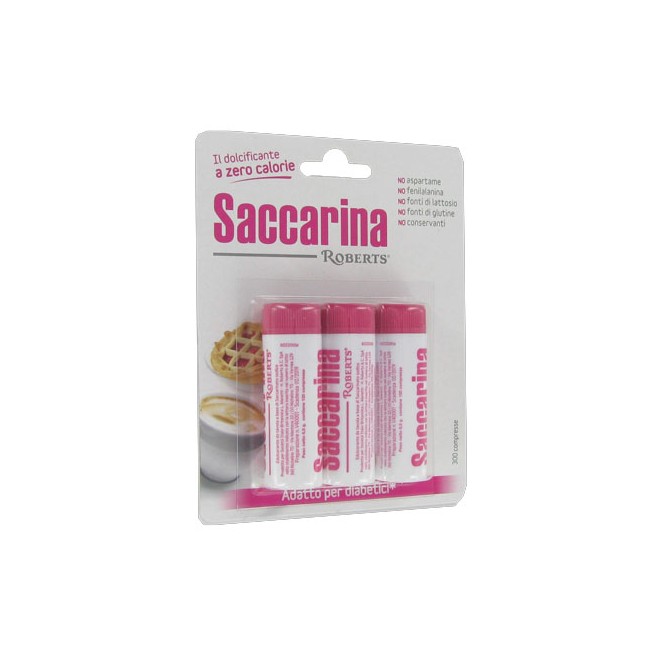 SACCARINA ROBERTS 300CPR 30MG