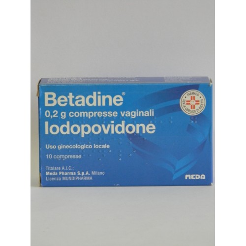 BETADINE%10CPR VAG 200MG