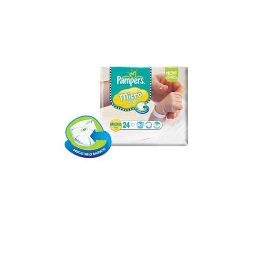 PAMPERS MICRO 24PZ