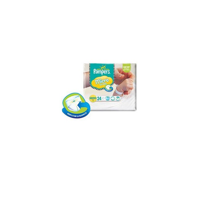 PAMPERS MICRO 24PZ