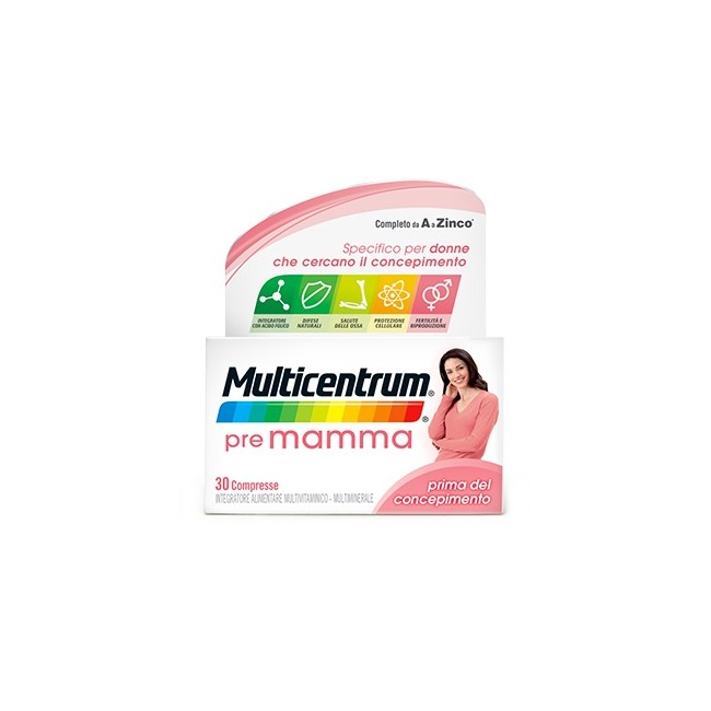 MULTICENTRUM PRE MAMMA 30CPR