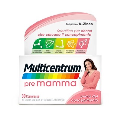MULTICENTRUM PRE MAMMA 30CPR