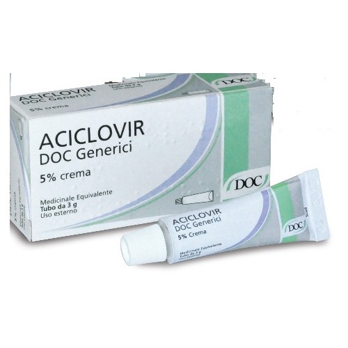 ACICLOVIR DOC%CR 3G 5%