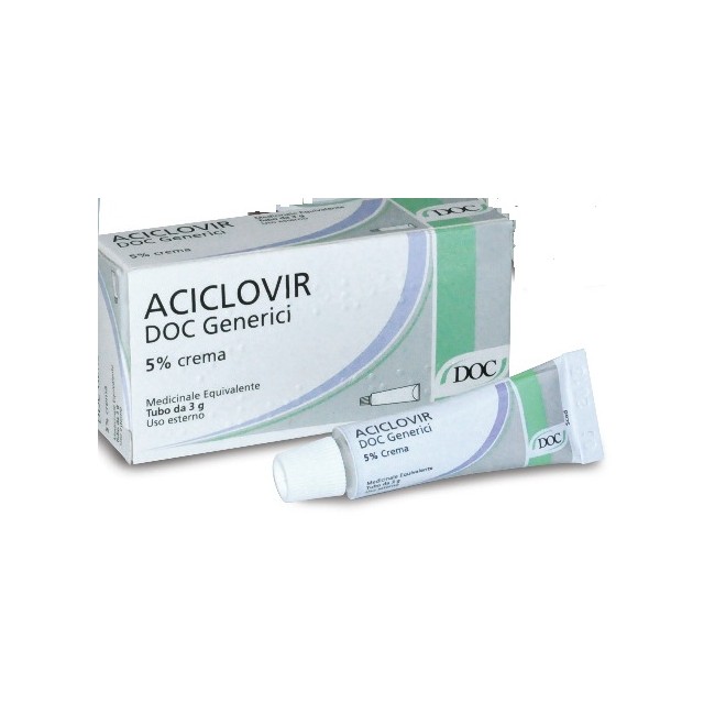 ACICLOVIR DOC%CR 3G 5%