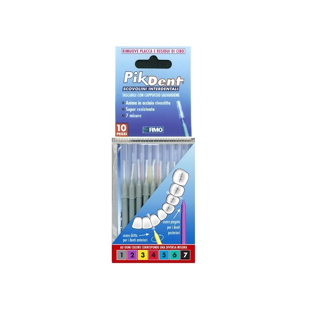 PIKDENT STUZZICOLINO 1GRI 10PZ