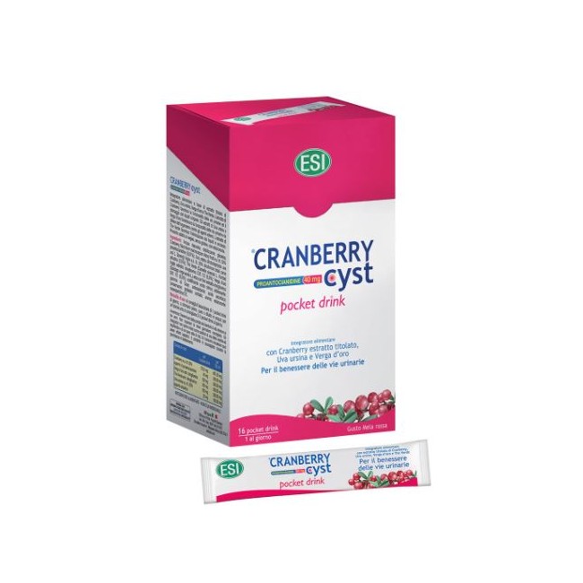 CRANBERRY CYST POCK DRINK 16BU