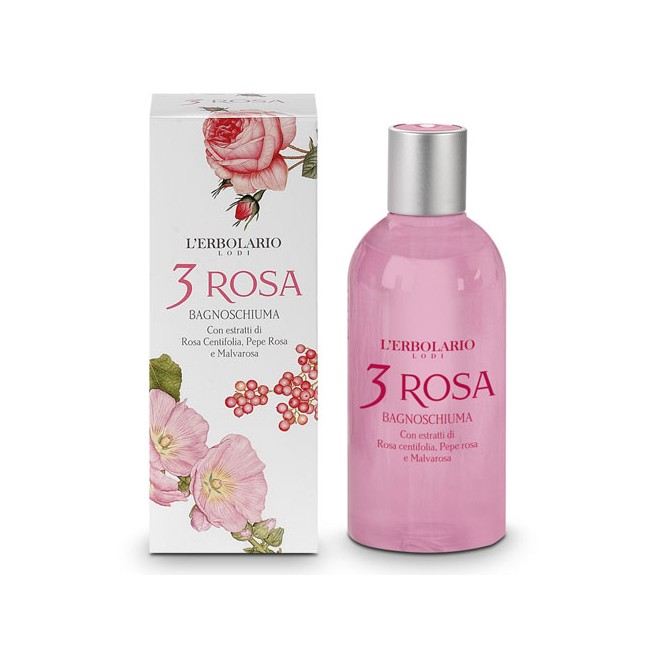 3 ROSA BAGNOSCHIUMA 250ML