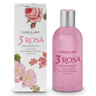 3 ROSA BAGNOSCHIUMA 250ML