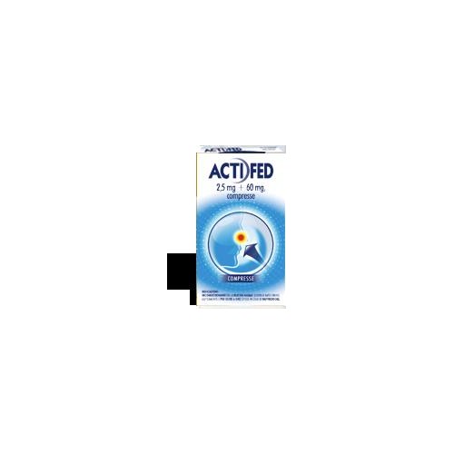 ACTIFED%12CPR 2,5MG+60MG