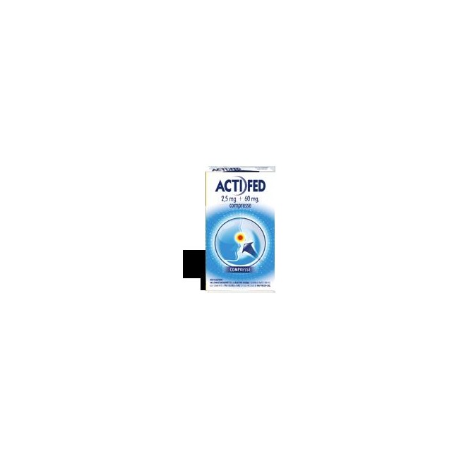 ACTIFED%12CPR 2,5MG+60MG