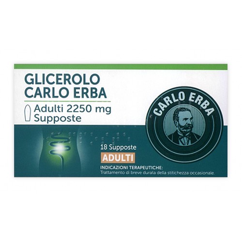 GLICEROLO%AD 18SUPP 2250MG