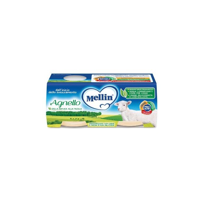 MELLIN OMOG AGNELLO 2X80G
